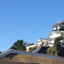 晴天の掛川城