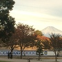 本丸跡から見る富士山