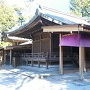 本丸跡に建つ唐沢山神社社殿