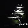 夜の掛川城