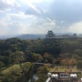 市役所展望スペースから見た和歌山城