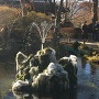 懐古神社の噴水
