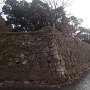 千姫の小径からの中堀と石垣