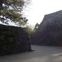 岡中門跡の石垣
