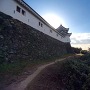 和歌山城天守曲輪北側から乾櫓を見る