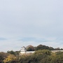 駅から見た明石城