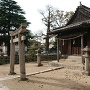 城跡に建つ神社