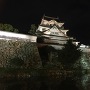 夜の岸和田城