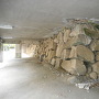 建物下の石垣