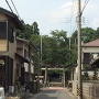 本丸北側の多賀神社