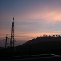 朝の月山富田城