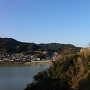 熊野川と石垣