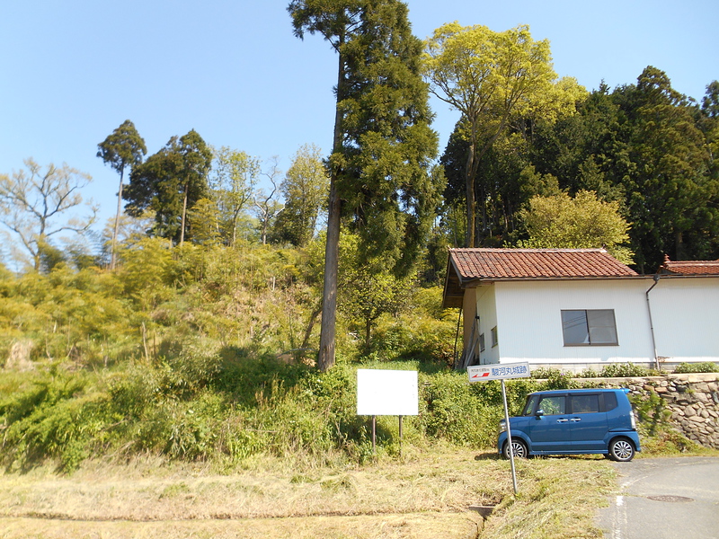 城跡入口からの遠景