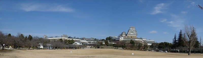 姫路城、パノラマ