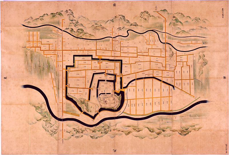 白河小峰城の写真：奥州白河城絵図 | 攻城団